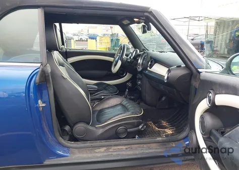 2013 Mini Convertible Cooper S из США, поврежденный, VIN WMWZP3C50DT551140